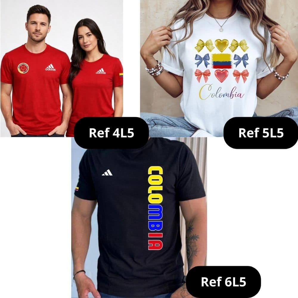 Camiseta Básica Colombia - Imagen 3