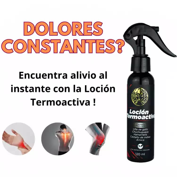 Loción termoactiva